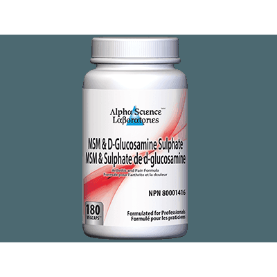MSM & D-Glucosamine Sulphate (90 capsules)
