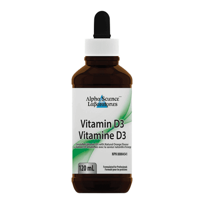Vitamin D3 Emulsified (Unflav) (120 Milliliters)