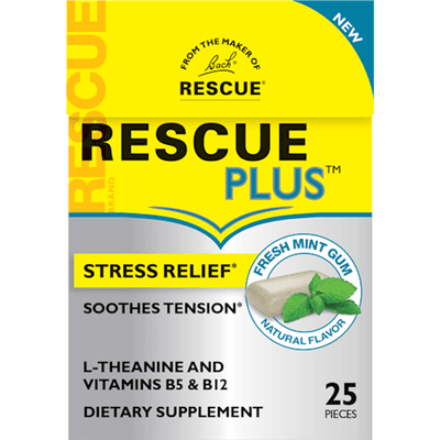 RESCUE PLUS Gum Mint (25 Gummies)