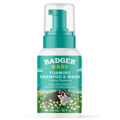 Baby Foaming Shampoo & Wash, Calming Chamomile (10 Ounces)