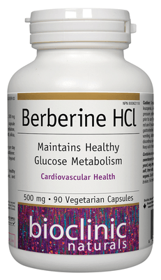 Berberine HCl (90 capsules)