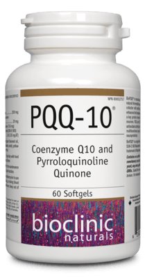 PQQ-10 Coenzyme Q10 and Pyrroloquinoline Quinone (60 Softgels)