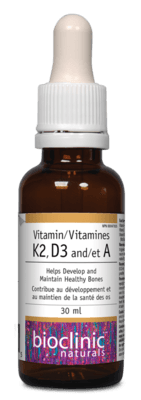 Vitamin D3, K2 and A (30 Milliliters)