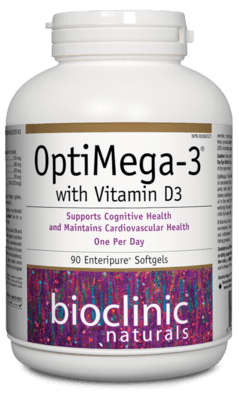 OptiMega-3® w/ Vitamin D3 (90 Softgels)