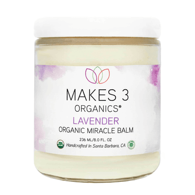 Lavender Organic Miracle Body Balm (8 Ounces)