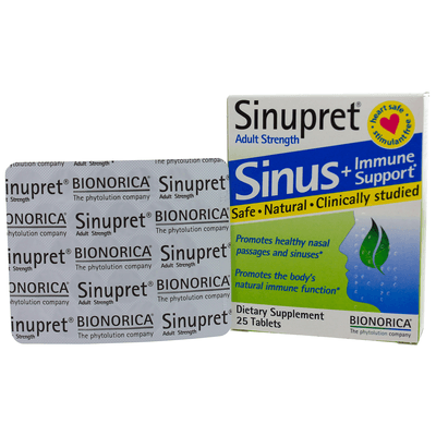 Sinupret Adult Strength (25 Tablets)
