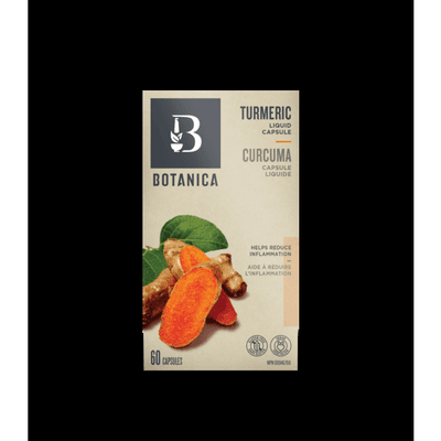 Turmeric Liquid Capsules - Helps Relieve Pain and Inflammation (60 capsules)