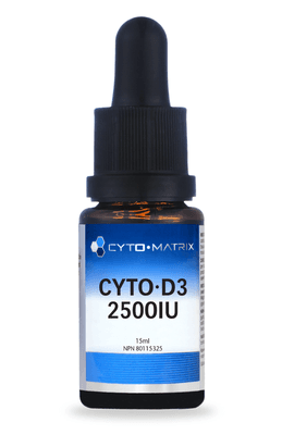 Cyto-D3 Drops 2500IU - MCT Base (15 Milliliters)