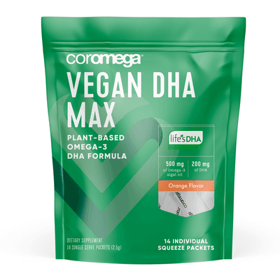 Vegan DHA MAX - Orange (14 packets)
