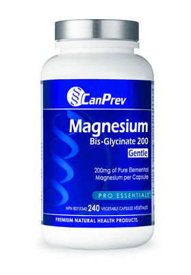 Magnesium Bis-Glycinate 200 Gentle (240 capsules)