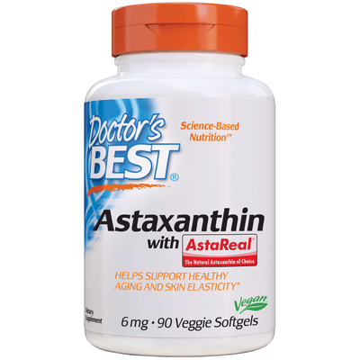 Doctor's Best Astaxanthin with AstaReal® (90 Softgels)
