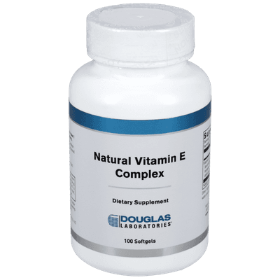 Natural Vit E Complex 400 I.U. (100 Softgel Capsules)