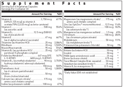 Ultra Preventive III Capsules (California Only) (180 capsules)