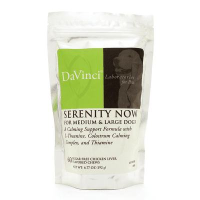 Serenity Now Chews (Med. and Lg. Dogs) (60 Chewables)