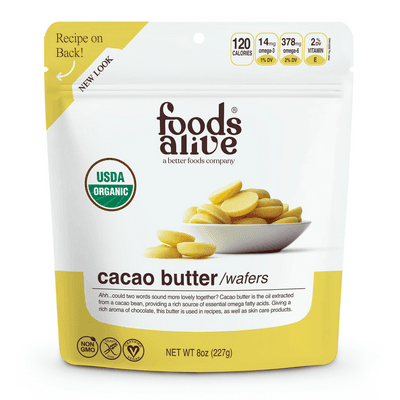 Cacao Butter Wafers Organic (227 Grams)