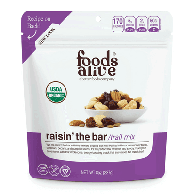 Raisin’ the bar trail mix Organic pouch (8 Ounces)