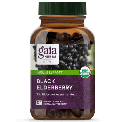 Black Elderberry Capsules (120 capsules)