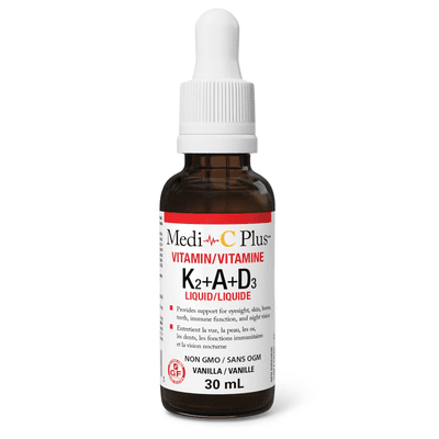 Vitamin K2+A+D3 (30 Milliliters)