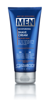 GIOVANNI MEN Moist Shave Cream (7 Ounces)