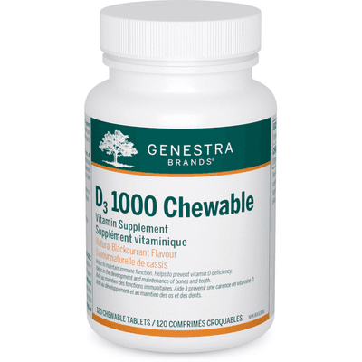 D3 1000 Chewable (120 tablets)