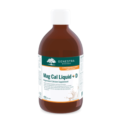 Mag Cal Liquid + D, Vanilla Flavored (450 Milliliters)