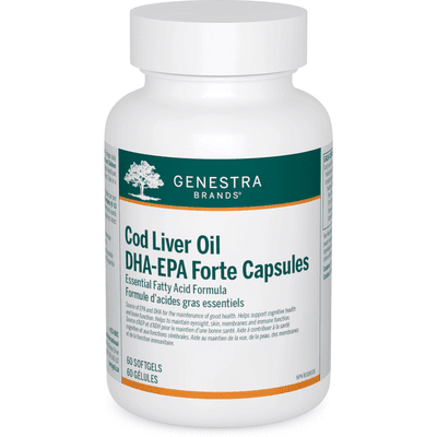 Cod Liver Oil EPA/DHA Forte (60 Softgels)