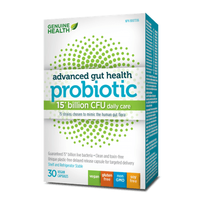 Advanced Gut Health - Probiotic 15 billion (30 capsules)