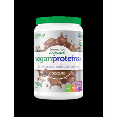 fermented organic vegan proteins+ chocolate (900 Grams)