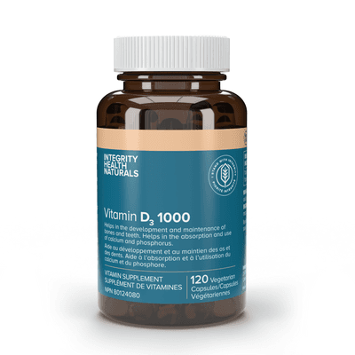 Vitamin D3 1000 (120 capsules)