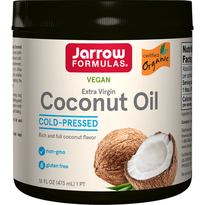 Coconut Oil 100% Organic, Extra Virgin (473 Milliliters)