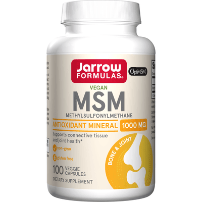 MSM Sulfur 1000mg (100 capsules)