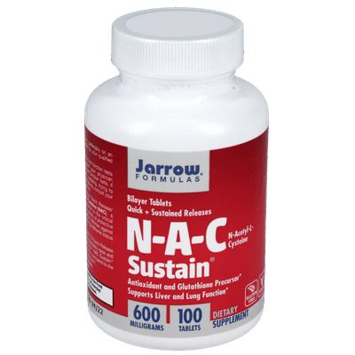 N-A-C Sustain 600mg (100 tablets)