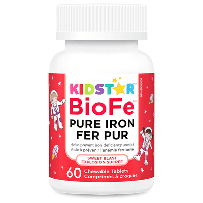 BioFe Pure Iron Chewable (Sweet Blast) (60 tablets)