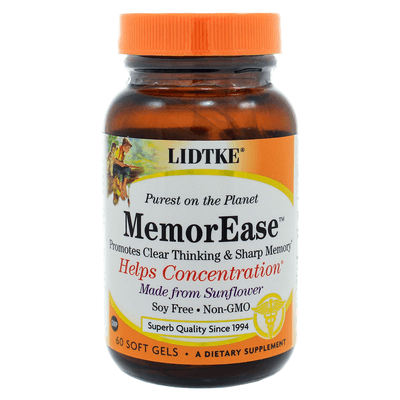 MemorEase(Phosphatidylserine)100mg (60 Softgels)