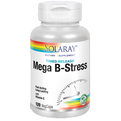 Mega Vitamin B-Stress Timed Release (120 capsules)