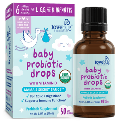 Baby Probiotic Drops (10 Milliliters)