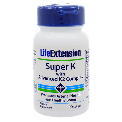 Super K with Advanced K2 Complex (90 Softgels)