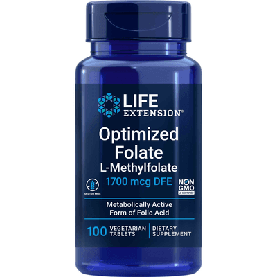 Optimized Folate (L-Methylfolate) (100 tablets)