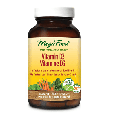 Vitamin D-3 1000 IU (72 tablets)