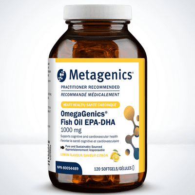 OmegaGenics®  Fish Oil EPA-DHA 1000 mg  (120 Softgels)