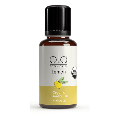 Organic Lemon Essential Oil (1 Ounce)