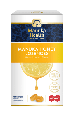 Manuka Honey & Lemon (15 lozenges)