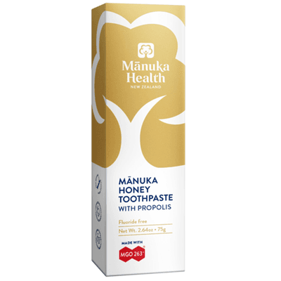 Manuka Honey Toothpaste with Propolis MGO 263 (2.64 Ounces)