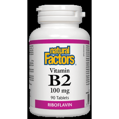 Vitamin B2 100 mg (90 tablets)