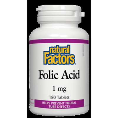 Folic Acid 1 mg (90 tablets)