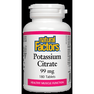 Potassium Citrate 99 mg (180 tablets)