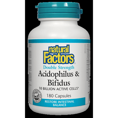 Acidophilus & Bifidus Double Strength (180 capsules)