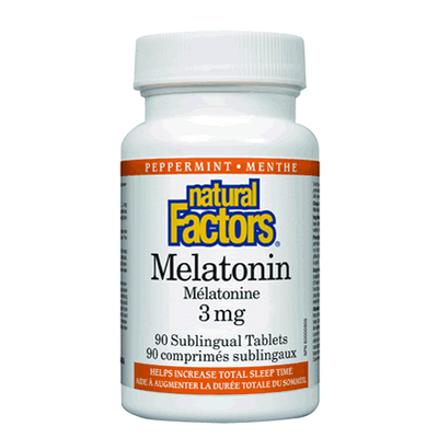 Melatonin 3 mg Peppermint (90 tablets)