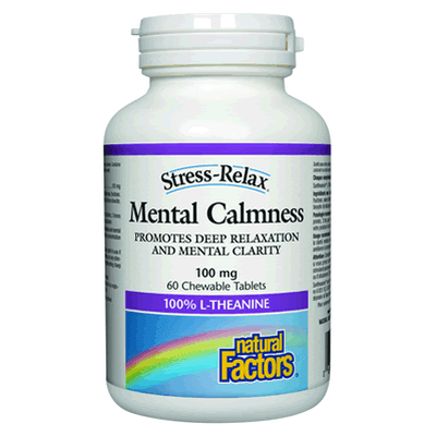Mental Calmness 100 mg (60 Chewables)