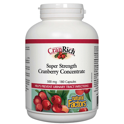 CranRich Super Strength Cranberry Concentrate 500 mg (180 capsules)